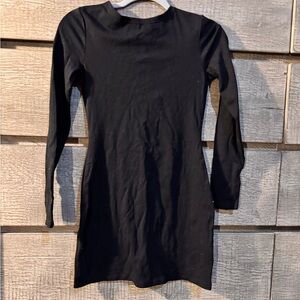 Princess Polly Elegant Black Long Sleeve Dress